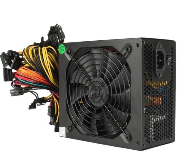 For 8GPU 1600W110V-240V 12v  PSU Case Power Supply 90 plus gold Computer Uninterruptible PSU