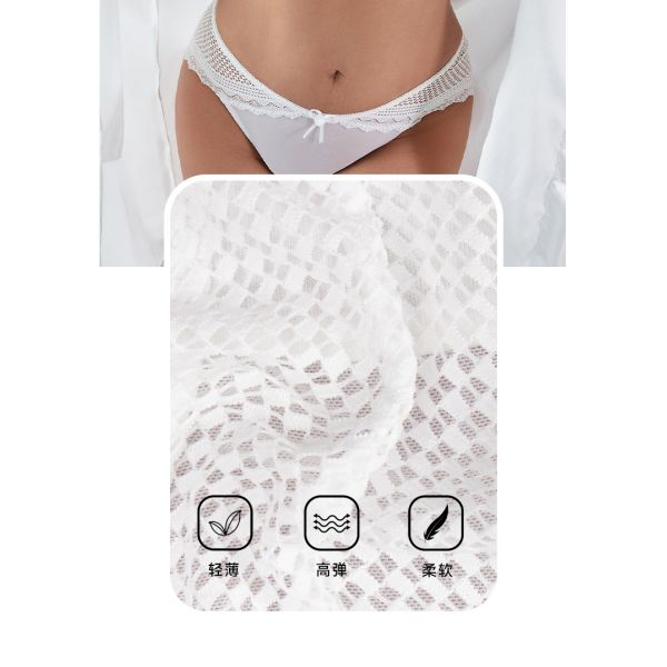 Women Sweet Sexy  Lingerie Set White Color Lace Sexy Lingerie Beautiful Underwear Matching Set Embroidered Lingerie for Women