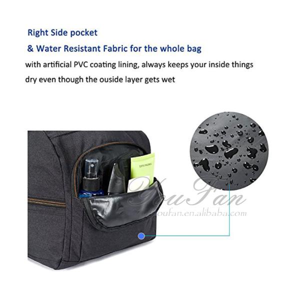 30L Durable Weekend Duffel Bag Water Resistant For Business Travel