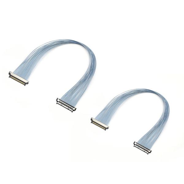 Cable micro coaxial USL20-30SS-016C con conector ZIF para cámaras de vigilancia de alta resolución de 8MP+