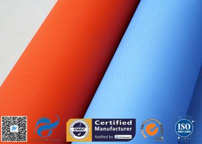 O silicone de borracha azul revestiu a tampa 18oz da isolação térmica da tela da fibra de vidro