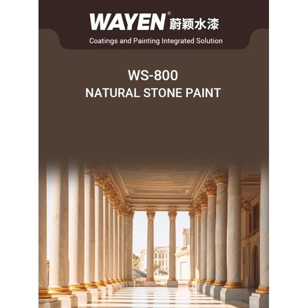 Weather Resistant Water Based Paint with Strong Adhesion and Fireproof Nature for High-end Architectural Appearance