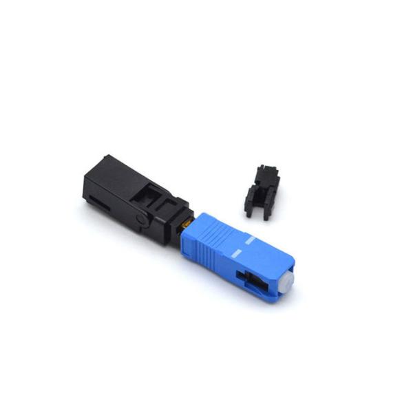 FTTH 4mm Fiber Optic Cable Connector 2X3mm Multimode SC Connector