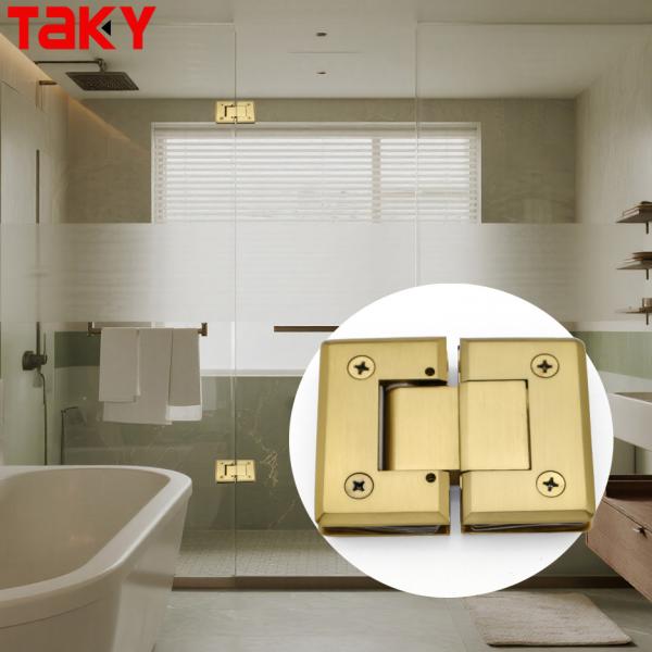 180 Degree Shower Hinge Glass Door Hinge 8-12mm Thickness Glass to Glass Hinge