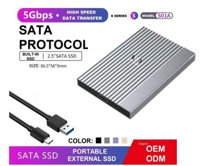 128GB 256GB Portable SATA SSD 5gbps 2.5 Inch Sata 3 SSD For Laptop Desktop
