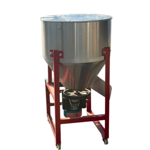 Iron Material Vertical Grain Feed Mixer High Strength Feed Mixing Machine