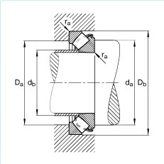 22308 E/VA405 Rodamiento de motor Rodamiento de rodillos esféricos para pantallas vibratorias