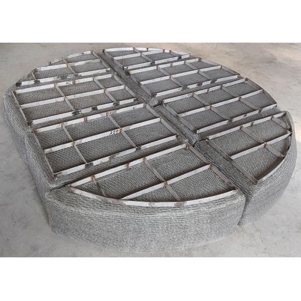 PP SS304 2205 Knitmesh Demister Pad 4718-100mm 144Kg/M3