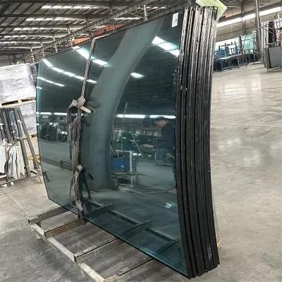 Flat Oversized Insulated Glass Facade Curtain Window Skylights for Industrial