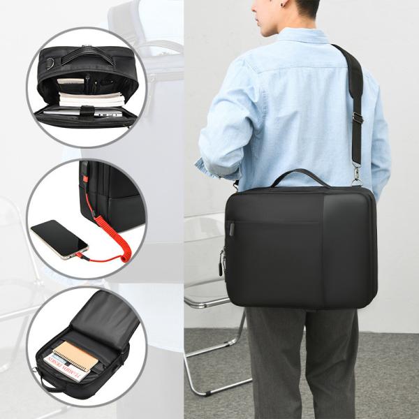 Large capacity travel mochilas crossbody notebook backpack unisex waterproof 15.6'' convertable laptop bag