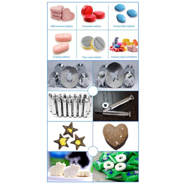 Rotary Salt Camphor 30r / Min High Speed Tablet Press Machine