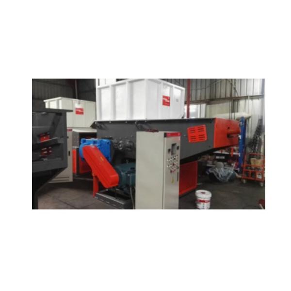 Изготовленное на заказ малошумное веса блока машины 3500кг ненужного шредера цвета экономическое