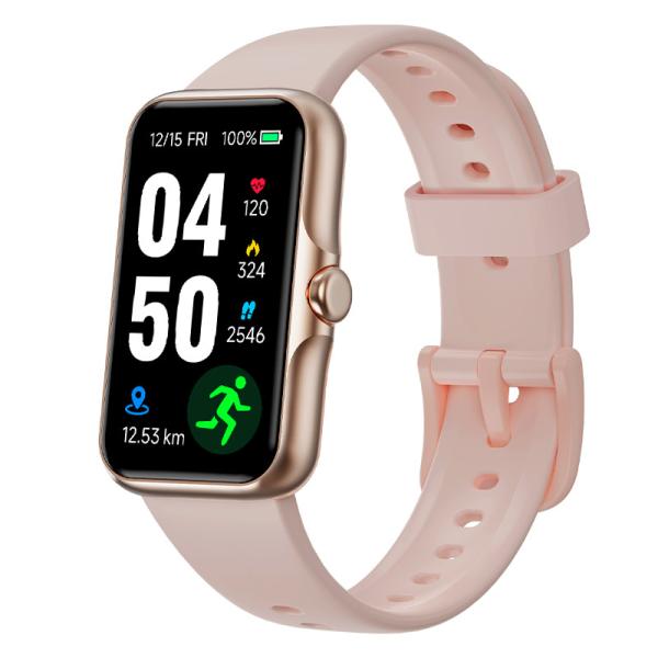T54A  Black Multifunctional Smart Watch IP68 Waterproof Standby Time 15Days 172*320px Resolution