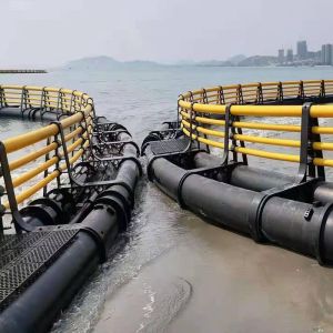Integrated Deep Water Fish Cage, High Stability Welded HDPE Cage