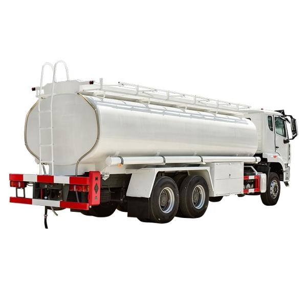 High Capacity 20000 Liters Fuel Oil Tanker Truck For Heavy Duty Diesel Oil Transportation