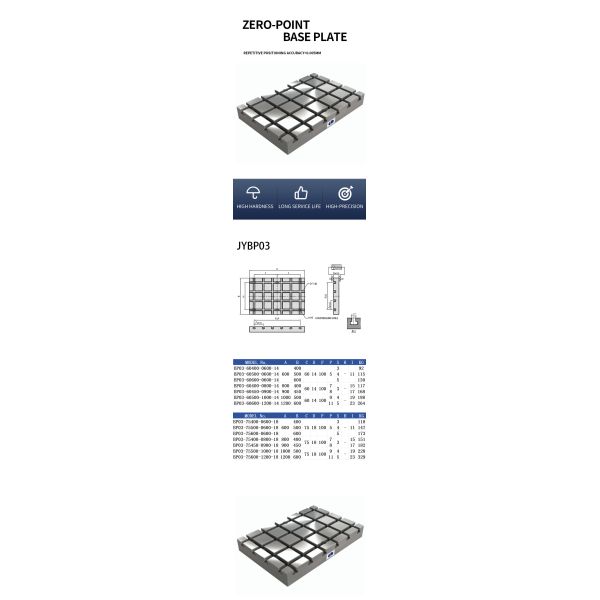 X-Block Steel T-Slot Plate T-Nutenplatte for Precision Workholding Fixturing