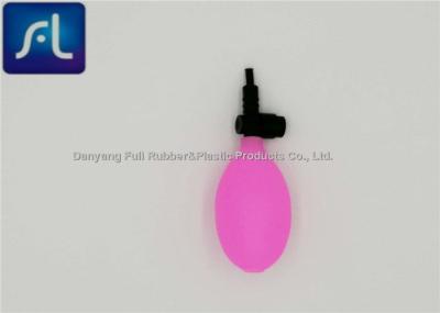 Bulbo vermelho da pressão sanguínea do PVC de Rosa, bomba clara reusável do Sphygmomanometer
