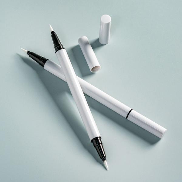 NAMEI Professional makeup pen factory eyeliner tube pink Custom empty eyeliner tube Rocking bead liquid eyeliner packagi