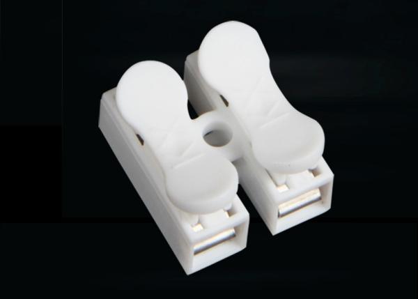 2 Pole Quick Wire Connector Terminal Block Spring Connector LED Strip Lighting