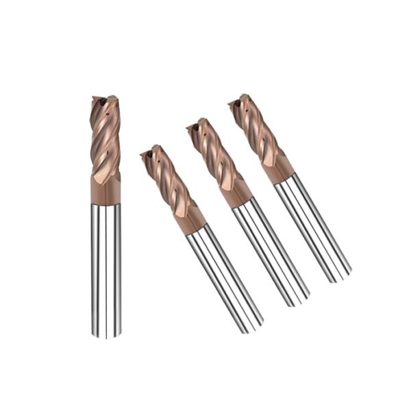 Торцевые фрезы стального вырезывания трудные филируя черные или медный цвет опционный