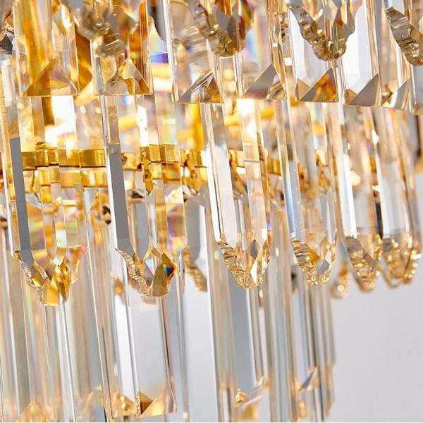 Crystal Clear Luxury Modern Pendant Light Decoration Vintage