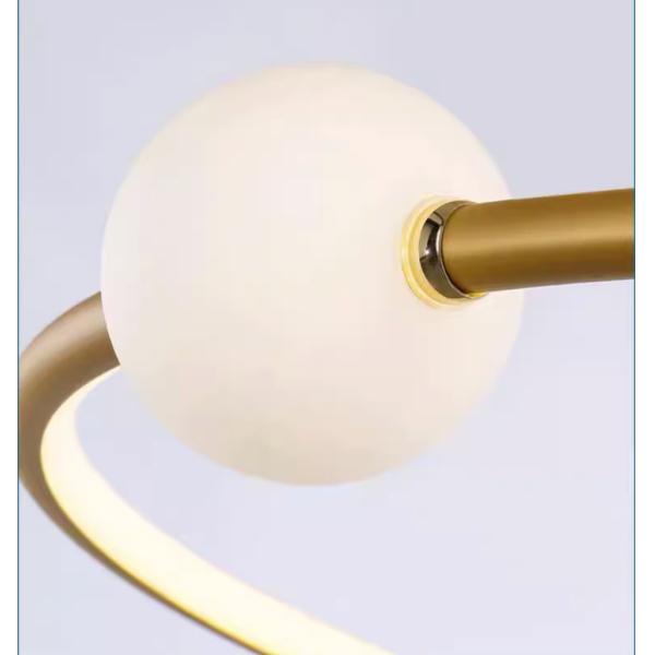 Indoor Modern Circular Ring Chandelier 44w 23w 19w