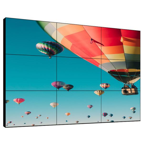 3.5mm LCD TV Creative Video Wall 550cd/M2 55 Inch 21KG For Meeting