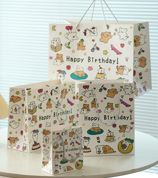 Custom Logo Paper Gift Bags for Retail and Events