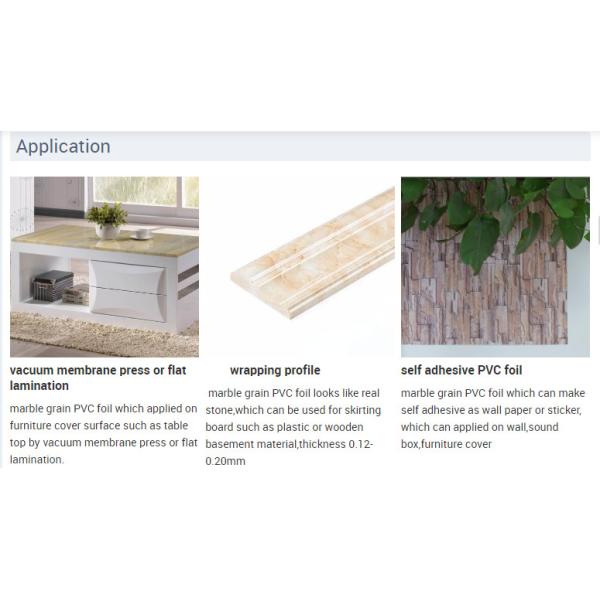 2025 Marble Effect PVC Lamination Film For Cabinet Doors & PVC Sheets – Stone Style Wrap Film