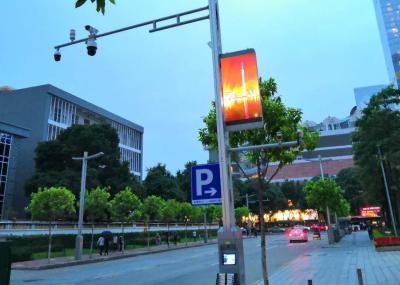 5500cd/Sqm 576x960 Pole Mounted Led Lights P3 280W Outdoor Post Light Pole