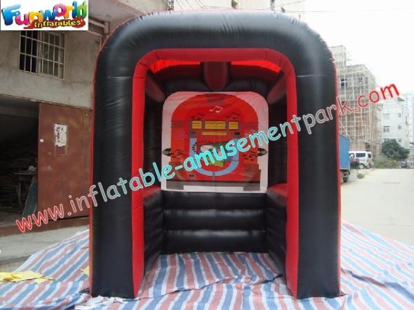 PVC Tarpaulin Inflatable Party Tent , Customized Inflatable Booth For Promotion