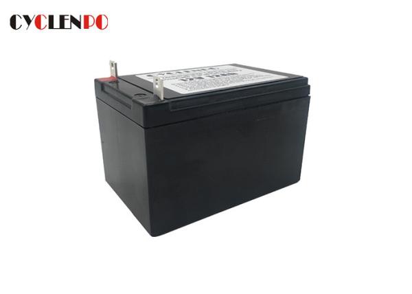 LED Light 12v 12ah Lifepo4 Battery , Lithium Iron Phosphate Deep Cycle Battery For Solar Street Light