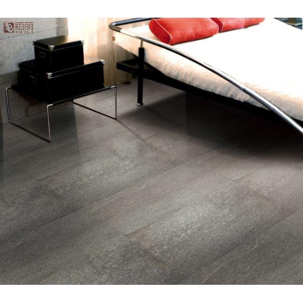 Струйная плитка пола Bathroom фарфора, камень выглядит голубой плиткой фарфора шифера