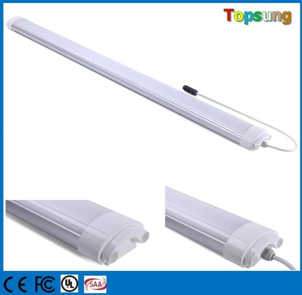 Nova chegada luz LED linear liga de alumínio com cobertura de PC à prova d'água ip65 4foot 40w tri-prova luz led preço barato