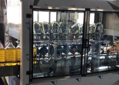 0.2L Máquina automática de enchimento de lubrificantes de 1500 mm Máquina de enchimento de garrafas de óleo
