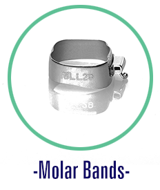 Класс I Стоматологическая область BIOM Медицинская языковая оболочка Ортодонтия с левым крюком