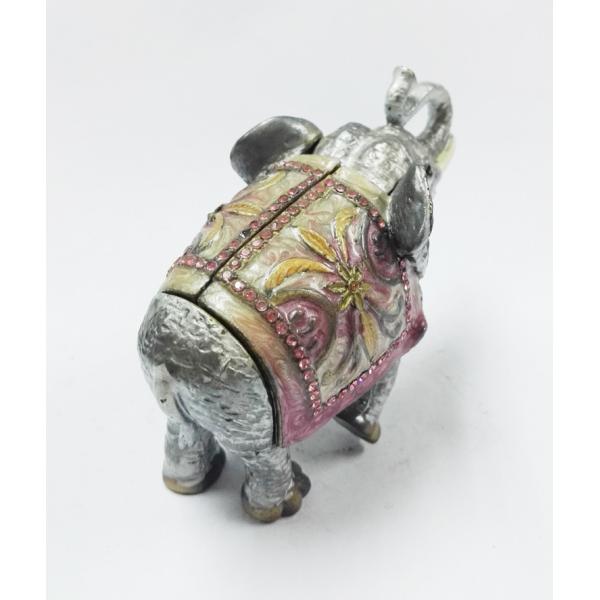 elephant trinket box alloy jewelry box home decoration jewelry box