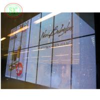 Méthode de conduite avancée Écran LED transparent avec IP43 Matériau d'armoire en aluminium étanche et durable
