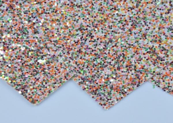 Folk Art 12*12 Chunky Glitter Paper 0.8mm Thickness For Making Hair Bows