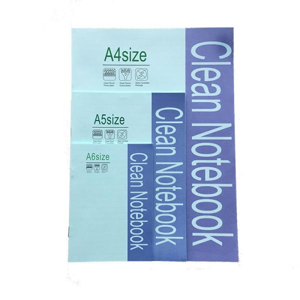 Чистой комнаты страниц A5 корпии крышки PVC тетрадь свободной от 50 спиральная