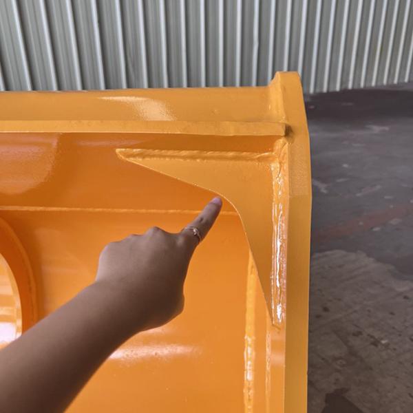 312 Excavator Narrow Trenching Bucket , PC60 Excavator Mud Bucket
