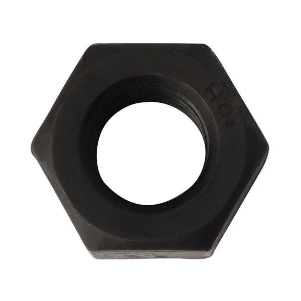 ISO 4775 ANSI/ASME B 18.2.4.6M High Strength Large Hexgon Nuts For Steel Structures Grade 12 Black