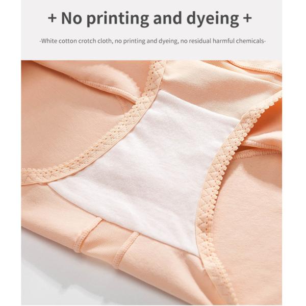 Нижнее белье Waisted женщин высокое плюс размера ремней безшовный сексуальный полости Crotch хлопка вне прозрачный