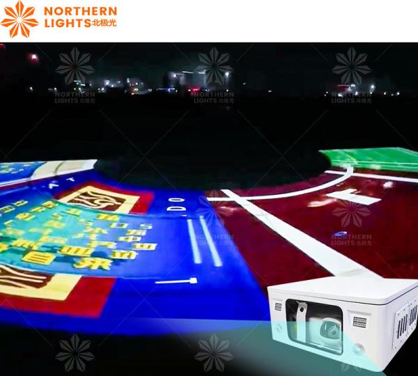 Temas 3D de cores completas, interação com multijogadores externos e projeção de piso