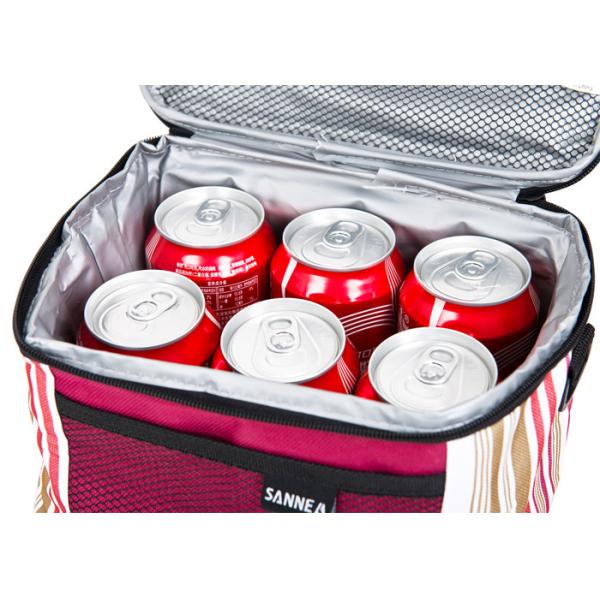 Reusable Picnic Basket Cool Bag For Woven Label / Printing Logo