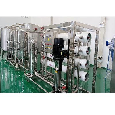 Equipamento de purificação de água por osmose inversa 8000LPH com inspecção de saída por vídeo