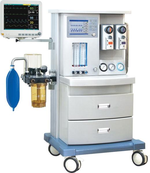 10.4 LCD Anesthesia Equipment Machine Portable Double Vapourizer ICU