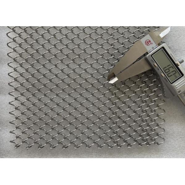 Cortina decorativa de eslabones de cadena de color blanco, de 1,6 mm de grosor y orificio de 8,5 mm, para exteriores