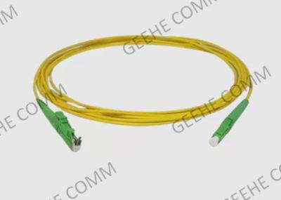 Singlemode 9/125 OS2 Fiber Optic Patch Cord E2000 APC To LC APC