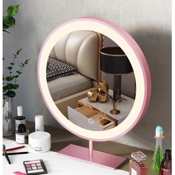 Aluminum Frame Lighting Hotel Led Mirrors for Smart Glass Touch Screen Bathroom Light
